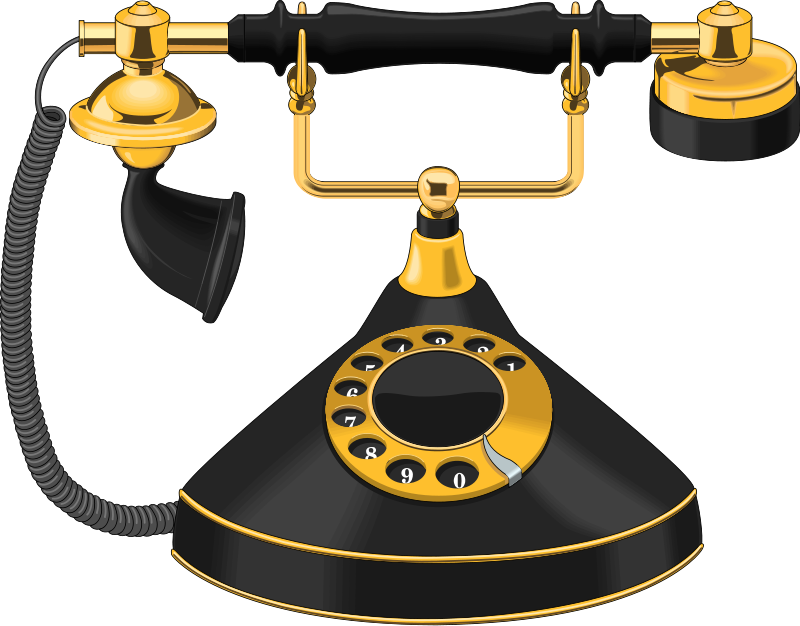 Old telephone